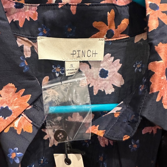 Social Threads Pinch Floral Print Tiered Maxi Dress Size SmallSmall / Navy Multi - Picture 5 of 7